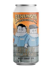 Behemoth Get Busy Hopping IPA - American 6.9% 440ml Can