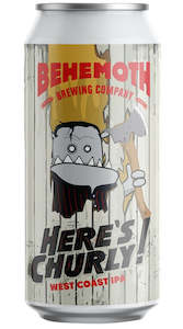 Craft Beer Boxes: Behemoth Here's Churly IPA - American 6.8% 440ml Can