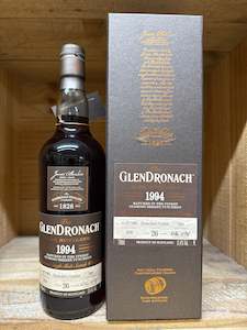 Glendronach Batch 18 1994 26 Year Old Cask #7465 Single Oloroso Sherry Butt Aged&hellip;