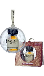 Bulleit Bourbon Christmas Tree Bauble 30ml
