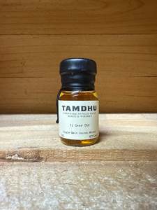 Miniatures: Tamdhu 12 Year Old Sherry Cask Matured Single Malt Whisky 30ml