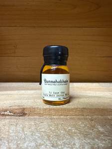 Miniatures: Bunnahabhain 12 Year Old Islay Single Malt Whisky 30ml Miniature