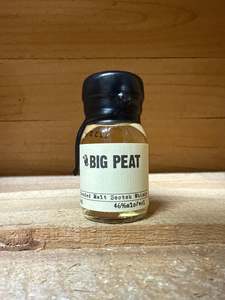 Miniatures: Big Peat Islay Blended Malt Islay Whisky 30ml Miniature