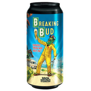 Bach Brewing Breaking Bud Fresh Hop Hazy IPA 440ml