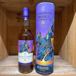 Diageo Special Release Whisky: Cameron Bridge 26 Year Old Special Releases 2022 Single Grain Scotch Whisky 700ml