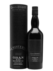 Diageo Special Release Whisky: Oban Bay Reserve Game of Thrones Night's Watch 700ml