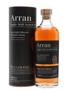 Arran Single Malt Whisky Collection: Arran Port Cask Finish Island Single Malt Scotch Whisky 700ml