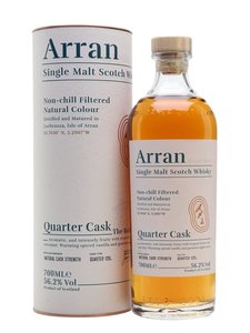 Arran Single Malt Whisky Collection: Arran Quarter Cask The Bothy Single Malt 700ml