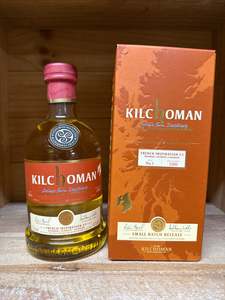 Kilchoman Small Batch French Inspiration #1 Bourbon-Oloroso-Calvados Cask Aged Islay Whisky