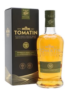 Tomatin 12 Year Old Bourbon & Sherry Cask 700ml