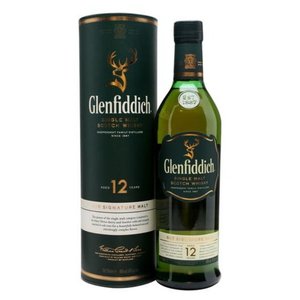 Glenfiddich Speyside Single Malt Scotch Whisky Collection: Glenfiddich 12 Year Old 1000ml