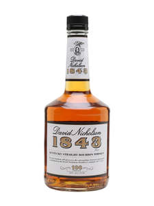 Great Value Whisky: David Nicholson 1843 100 Proof Bourbon 750ml