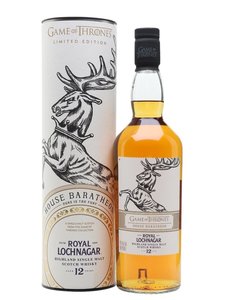 The Game Of Thrones Single Malt Whiskies: Royal Lochnagar 12 Year Old Game of Thrones House Baratheon 700ml