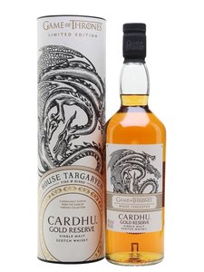 The Game Of Thrones Single Malt Whiskies: Cardhu Gold Reserve Game of Thrones House Targaryen 700ml