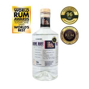 New Norfolk Tasmanian Distillery: Drone Riot Wild Cane Spirit 'New Norfolk Tasmanian Distillery' 700ml