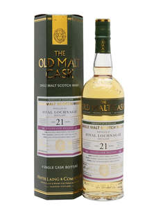 Hunter Laing: Royal Lochnagar 2000 21 Year Old 'Old Malt Cask' Hunter Laing's Single Malt Whisky 700ml
