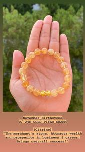 24K Gold - November Birthstone - E&J Bags NZ