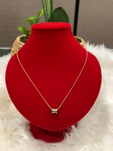 18K GOLD BVLGARI INSPIRED TWO TONE NECKLACE - E&J Bags NZ