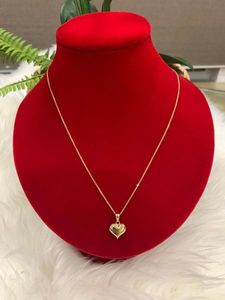 18K GOLD HEART NECKLACE - E&J Bags NZ