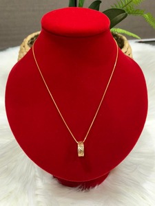 Products: 18K GOLD INSPIRED FENDI NECKLACE (16inches) - E&J Bags NZ