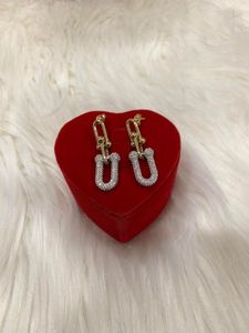 18K GOLD TIFFANY HARDWARE EARRINGS - E&J Bags NZ