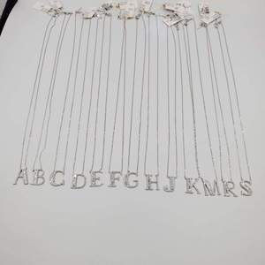 14K Diamond - Letter Pendant - E&J Bags NZ