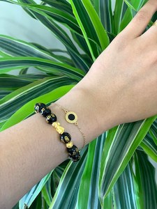 Products: 18K SAUDI GOLD INSPIRED BRACELET & 24K PIYAO BRACELET - E&J Bags NZ