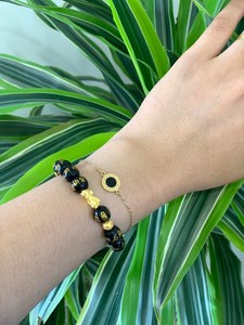 Products: 18K SAUDI GOLD INSPIRED BRACELET & 24K PIYAO BRACELET - E&J Bags NZ