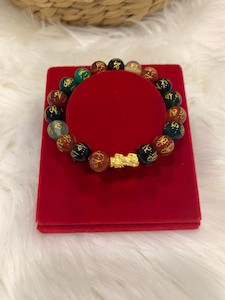 24K CHINESE GOLD 7x LUCKY COLOR PIYAO (Money catcher) - E&J Bags NZ