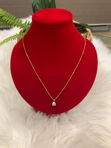 18K GOLD STONE NECKLACE - E&J Bags NZ