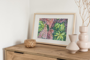 The Valley Tree Art Print