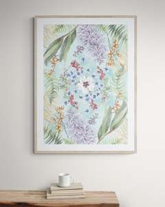 In Our Garden Art Print