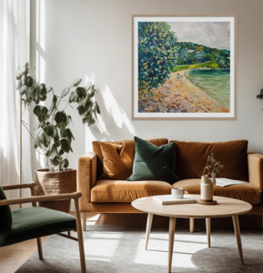 New Zealand Fine Art Prints: Bay Swim Print