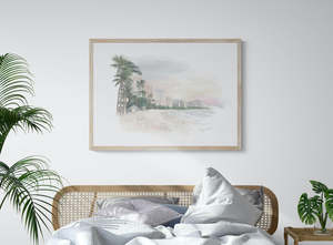 Sale: Waikiki Beach Art Print