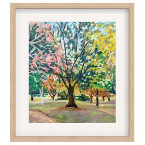 Original Art: Trees in the park
