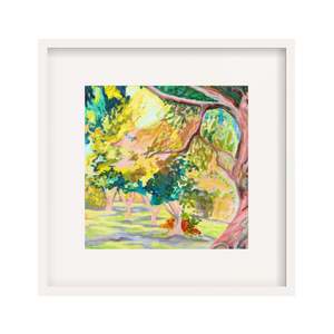 Original Art: Through the trees