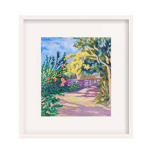 Original Art: Fence on Berm