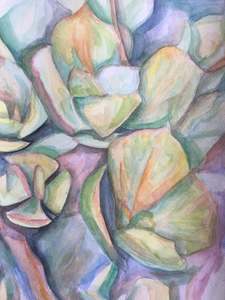 Sold Originals: Beach Succulent
