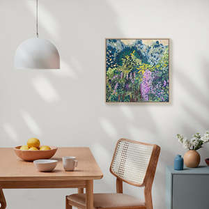 Twilight Wisteria Canvas