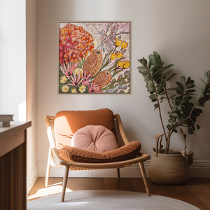 Spring Florals: Autumn Bloom Canvas
