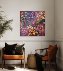 Midnight's Garden Canvas