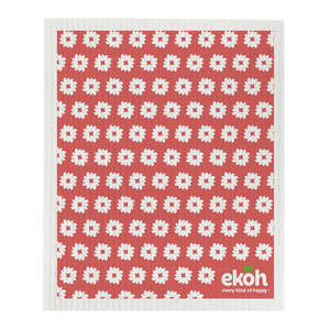 Swedish Dishcloth Artist Daisy Original - Reusable Eco Sponge Cloth 1pc