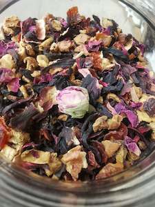 Tea Lovers Loose Leaf Teas: Rhubarb & Rosehip