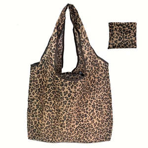 Glitzy Cheetah Shopping Bag