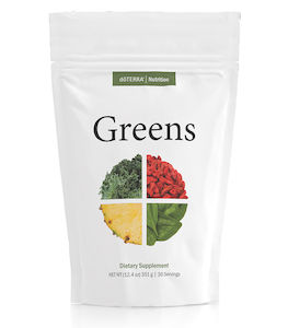 Products: doTERRA Greens dietary supplement 351g essential oil blend - Essential Health NZ