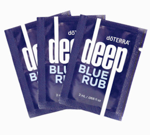 doTERRA Deep Blue Rub sachets 2mL - Essential Health NZ