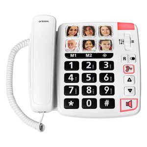 Big Button Amplified Corded Speakerphone with Picture Dialling by Oricom