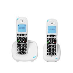 Easy To Use Phones: Oricom CARE620 DECT Cordless Amplified Phone Pack with Instant Call Blocking + Additional Handset