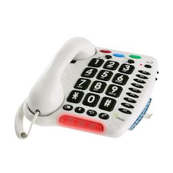 Easy To Use Phones: CARE100 Amplified Big Button Phone