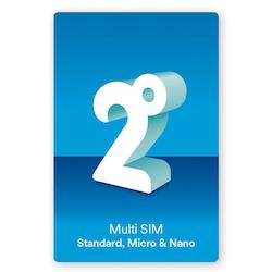 Mobile Phones: 2 Degrees Prepay Simcard